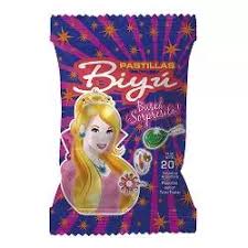 PASTILLAS BIYU c/SORPRESA TUTI FRUTI